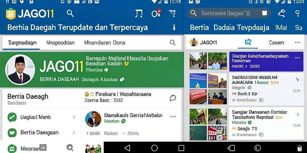 Tampilan antarmuka JAGO11 yang sederhana dan informatif.