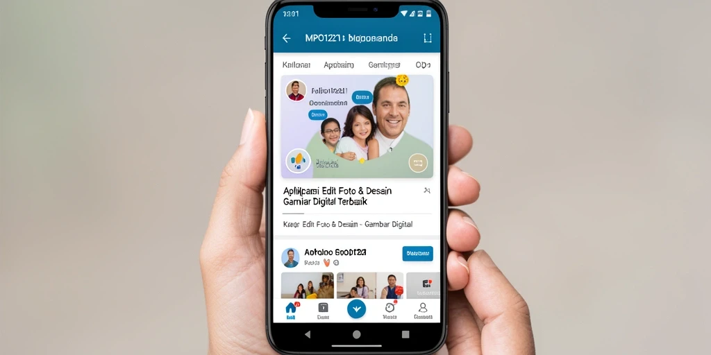 Tampilan antarmuka MPO1221 yang intuitif dan modern.